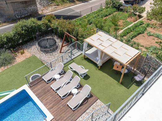 Villa Hedonist Seget Vranjica Esterno foto